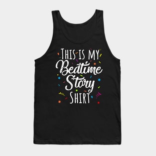 bedtime story pajamas shirt Tank Top